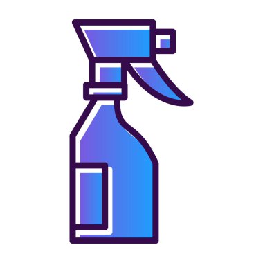 Sprey şişe vektör çizimi