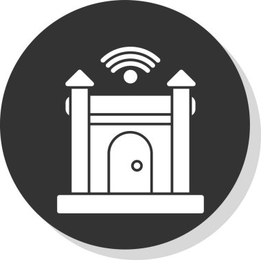 Bir b eksikliği simgesinin vektör çizimi