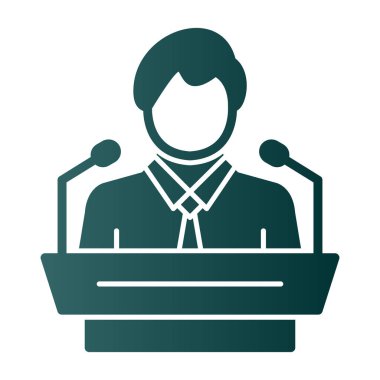 izleyici simgesi vektör illüstrasyon tasarımı