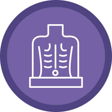 Modern simgenin vektör illüstrasyonu