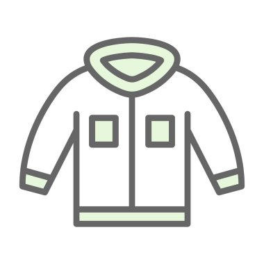 Suit simgesinin vektör çizimi