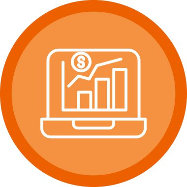 iş grafiği vektör illüstrasyonu