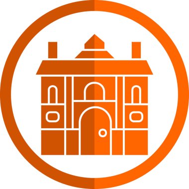 Cami. Web simgesi basit tasarım