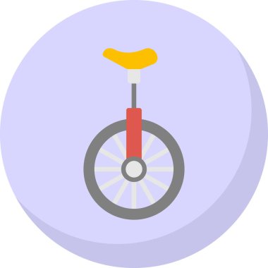 Bisiklet bisiklet ikonu düz stil