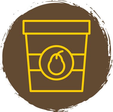 Kahve fincanı ikonu. vektör illüstrasyonu