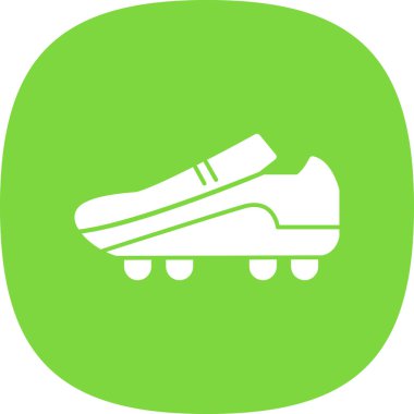 Futbol önyükleme kutsal kişilerin resmi, vektör çizim 