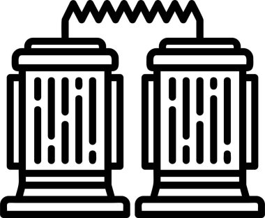 bira şişesi bira ikonu ana hatlarıyla