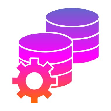 sunucu vektör simgesi modern tasarım illüstrasyonu