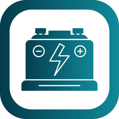 Pil. Web simgesi basit tasarım                       