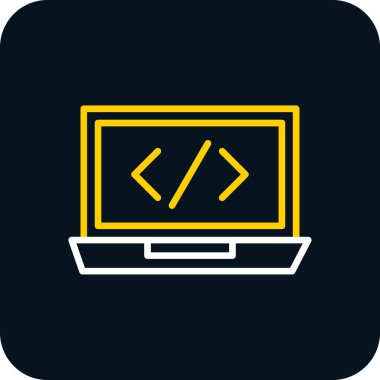 vector illustration of Coding icon 