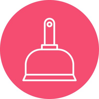 Çan simgesi, vektör çizimi