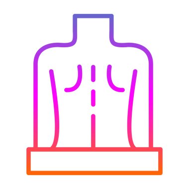 Manken simge vektör çizim