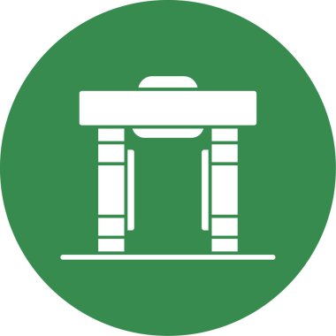 Yapı simgesinin vektör illüstrasyonu