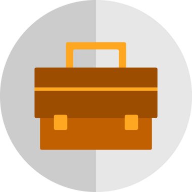  Evrak Çantası'nı web simge vektör çizim 