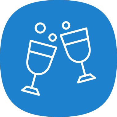 Cam. Web simgesi basit illüstrasyon