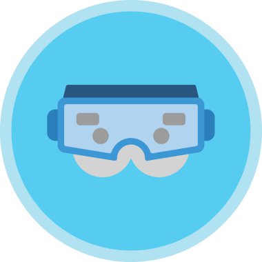 Vr. Web simgesi basit illüstrasyon