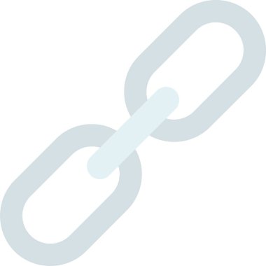 Zincir simgesi, vektör illüstrasyonu