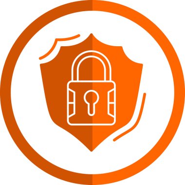 güvenli simge vektör çizim 