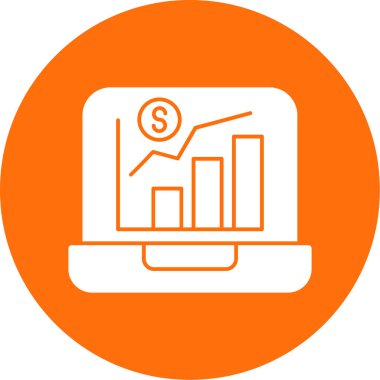 seo modern simgesinin vektör illüstrasyonu