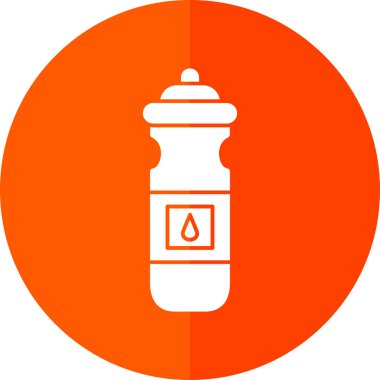 Bir şişenin vektör illüstrasyonu