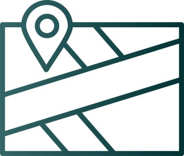 konum pin konum simgesi, vektör arkaplan 