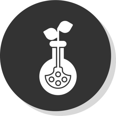 Bahçe simgesinin vektör illüstrasyonu