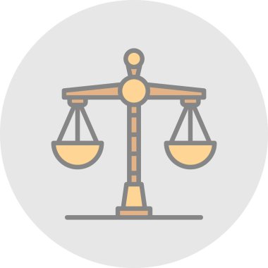 Eşitlik. Web simgesi basit illüstrasyon