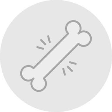 vektör kemik simgesi çizimi 