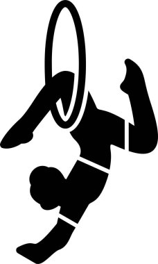 Adam havaya zıplıyor.