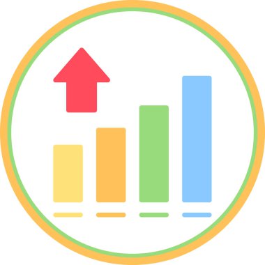Çizelge. Web simgesi basit illüstrasyon