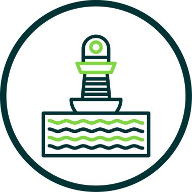 Simge vektör çizim şamandıra 