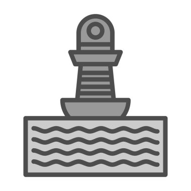 Simge vektör çizim şamandıra 