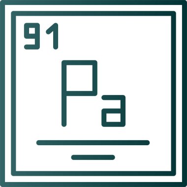 Kimyasal bir işaretin kimyasal ağ simgesinin vektör çizimi