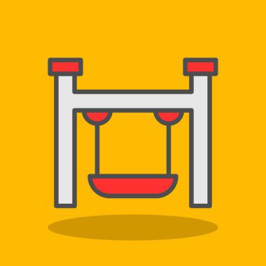 simge vektör çizim salıncak