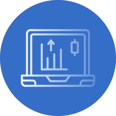 Çizelge. Web simgesi basit illüstrasyon