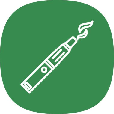 Benzersiz tornavida vektör çizgisi simgesi