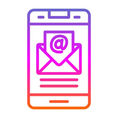 e- posta simgesi vektör illüstrasyonu