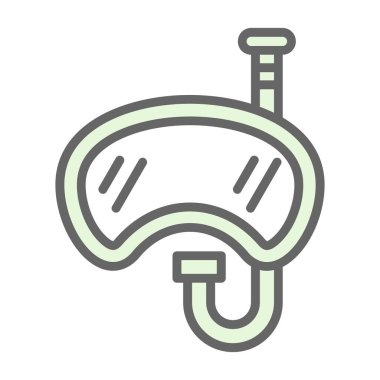 Çizgi film simgesinin vektör çizimi