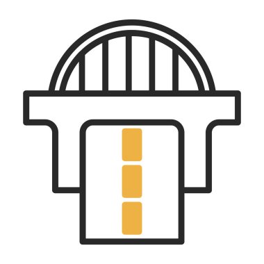 hapishane düz vektör simgesi