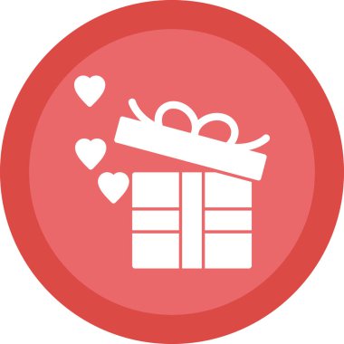 hediye kutusu vektör simgesi 