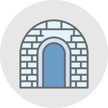 kapı vektör simgesi modern basit vektör illüstrasyonu