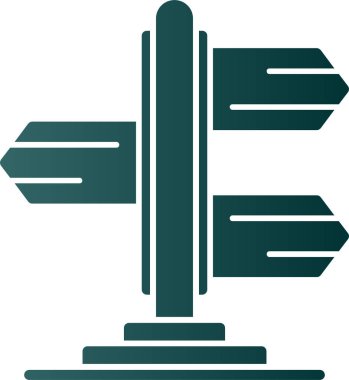 Bir düzlem simgesinin vektör çizimi