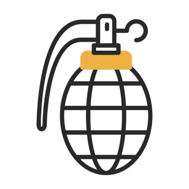 El bombası simge vektör çizim