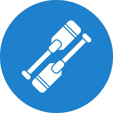 Bir b eksikliği simgesinin vektör çizimi