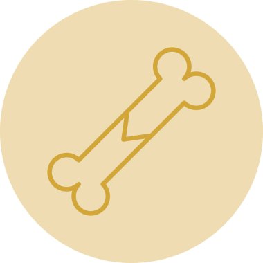 vektör kemik simgesi çizimi 