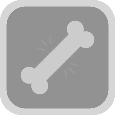 vektör kemik simgesi çizimi 