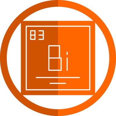 vektör illüstrasyonu, dijital modern simge