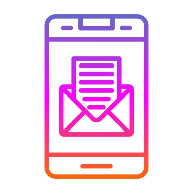 e- posta simgesi vektör illüstrasyonu