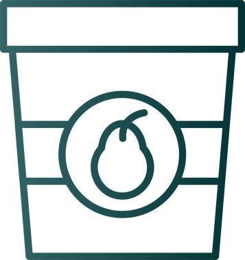 vektör yiyecek ve içecek simgesi