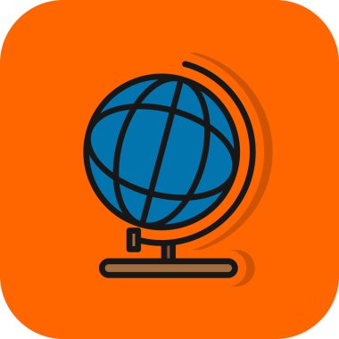  dünya web simgesi, vektör illüstrasyonu